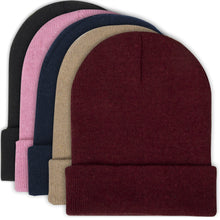 Load image into Gallery viewer, Women's Knitted Beanie - 5 Colors