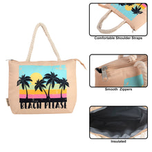 Load image into Gallery viewer, Fridge Pak Insulated Zippered Beach Totes - 2 Prints