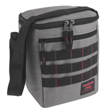 Load image into Gallery viewer, Fridge Pak 6 Can Printed Cooler Bag With Front Daisy Chain - 2 Colors