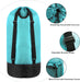 Load image into Gallery viewer, Laundry Bag Backpack with Front Mesh Pocket - Turquoise