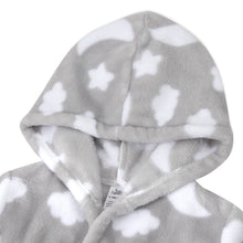 Load image into Gallery viewer, Cloudy Sky Toddler Robe - Grey