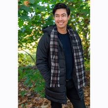 Load image into Gallery viewer, Adult Fleece Scarves 60" x 8" With Fringe - Plaid Assortment