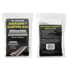 Load image into Gallery viewer, All Weather Emergency Sleeping Bag