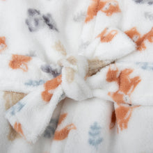 Load image into Gallery viewer, Forest Animal Toddler Robe - Grey