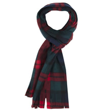 Load image into Gallery viewer, Adult Fleece Scarves 60" x 8" With Fringe - Plaid Assortment