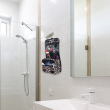 Load image into Gallery viewer, Travel Hanging Toiletry Bag - Leopard Print