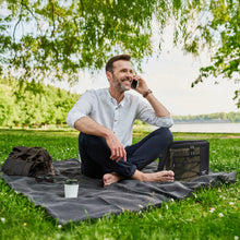 Load image into Gallery viewer, Fridge Pak 12 Can Bungee Cooler Bag With Front Zippered Pocket - 4 Colors