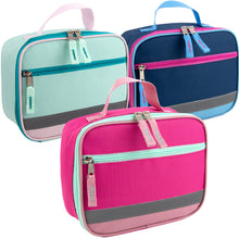 Load image into Gallery viewer, Fridge Pak Reflective Strap Lunch Bag - 3 Girl Colors