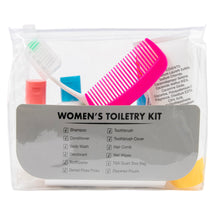 Load image into Gallery viewer, Women's 15-piece Toiletry Kit with Pouch