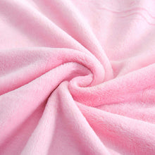 Load image into Gallery viewer, Baby 2 Piece Set Fleece Blankets 36" x 30" & Snuggler - Pink Elephant