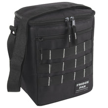 Load image into Gallery viewer, Fridge Pak 6 Can Printed Cooler Bag With Front Daisy Chain - 2 Colors