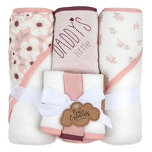 Load image into Gallery viewer, 6-pc. Baby Bath Set w/ Hooded Towel & Wash Cloths - Daddy's Little Sweetie