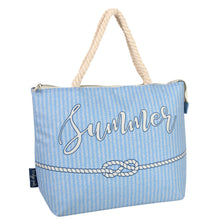 Load image into Gallery viewer, Fridge Pak Insulated Zippered Beach Totes - 2 Prints