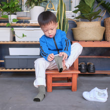 Load image into Gallery viewer, Children's Color Block Crew Socks - 3 Colors