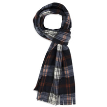 Load image into Gallery viewer, Adult Fleece Scarves 60" x 8" With Fringe - Plaid Assortment