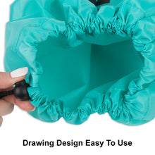 Load image into Gallery viewer, "Wash Me" Graphic Drawstring Laundry Bag 2-Pack - Turquoise