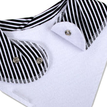 Load image into Gallery viewer, 6-Pack Baby Bandana Bibs - Black & White