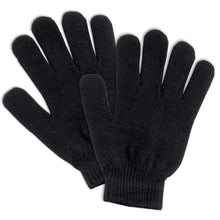 Load image into Gallery viewer, Adult Knitted Gloves - Black