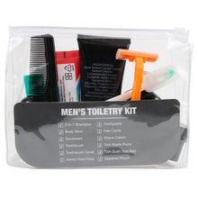 Load image into Gallery viewer, Men's 13-piece Toiletry Kit with Pouch