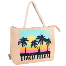 Load image into Gallery viewer, Fridge Pak Insulated Zippered Beach Totes - 2 Prints