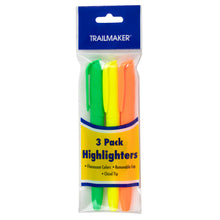 Load image into Gallery viewer, Multicolor Highlighter Pens 3-Pack