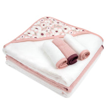 Load image into Gallery viewer, 6-pc. Baby Bath Set w/ Hooded Towel & Wash Cloths - Daddy's Little Sweetie