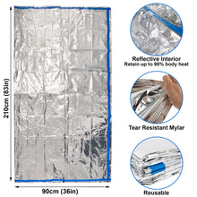 Load image into Gallery viewer, All Weather Emergency Sleeping Bag