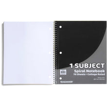 Load image into Gallery viewer, 1-Subject Notebook, College Ruled, 70 Sheets