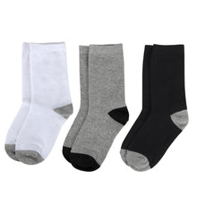 Load image into Gallery viewer, Children's Color Block Crew Socks - 3 Colors