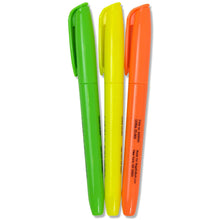 Load image into Gallery viewer, Multicolor Highlighter Pens 3-Pack