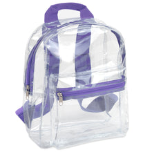 Load image into Gallery viewer, Trailmaker Mini Backpack Clear - Purple
