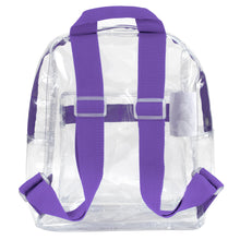 Load image into Gallery viewer, Trailmaker Mini Backpack Clear - Purple
