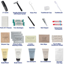 Load image into Gallery viewer, Premium Essentials 25 Piece Hygiene Kit
