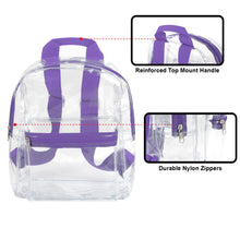 Load image into Gallery viewer, Trailmaker Mini Backpack Clear - Purple

