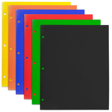 Load image into Gallery viewer, Two Pocket Folder - 6 Assorted Colors
