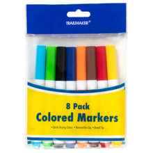 Load image into Gallery viewer, Broad Tip Colored Markers - 8 Pack
