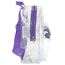 Load image into Gallery viewer, Trailmaker Mini Backpack Clear - Purple
