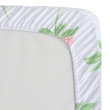 Load image into Gallery viewer, Baby Crib Mattress Fitted Sheets 2-Pack - Floral Pink
