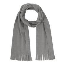 Load image into Gallery viewer, Adult Fleece Scarves 60&quot; x 8&quot; With Fringe - Assorted Colors
