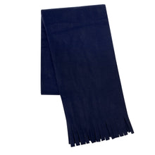 Load image into Gallery viewer, Adult Fleece Scarves 60&quot; x 8&quot; With Fringe - Assorted Colors
