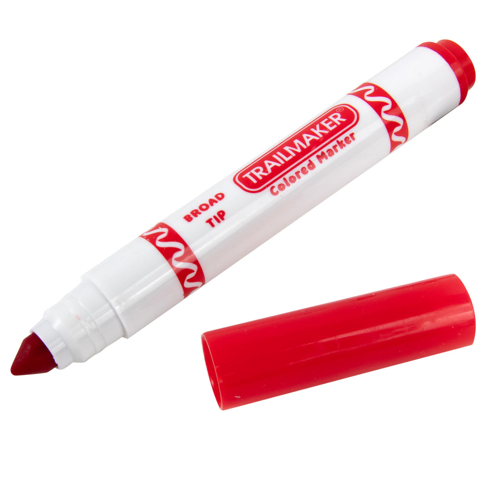 Broad Tip Colored Markers - 8 Pack
